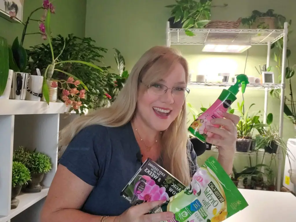 Amanda Matthews with 5 fertilizers