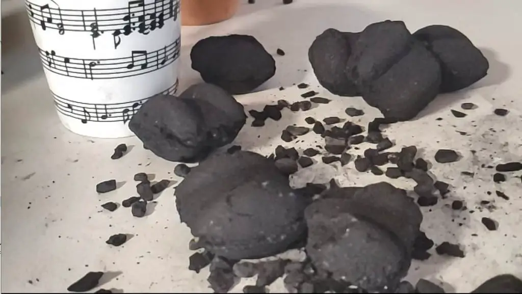 Different Sized Charcoal