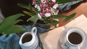 Coffee and Orchids
